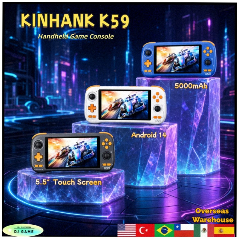Gaming Console Under 5000 - Console di Gioco Portatile KINHANK K59