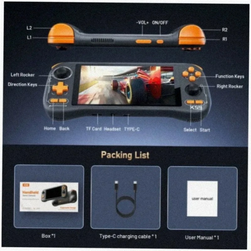 Console di Gioco Portatile KIN - Gaming Console Under 5000 recensione e prezzo